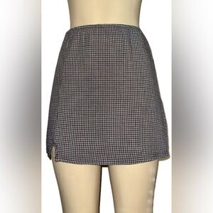 American Eagle Gingham Mini Skirt Small